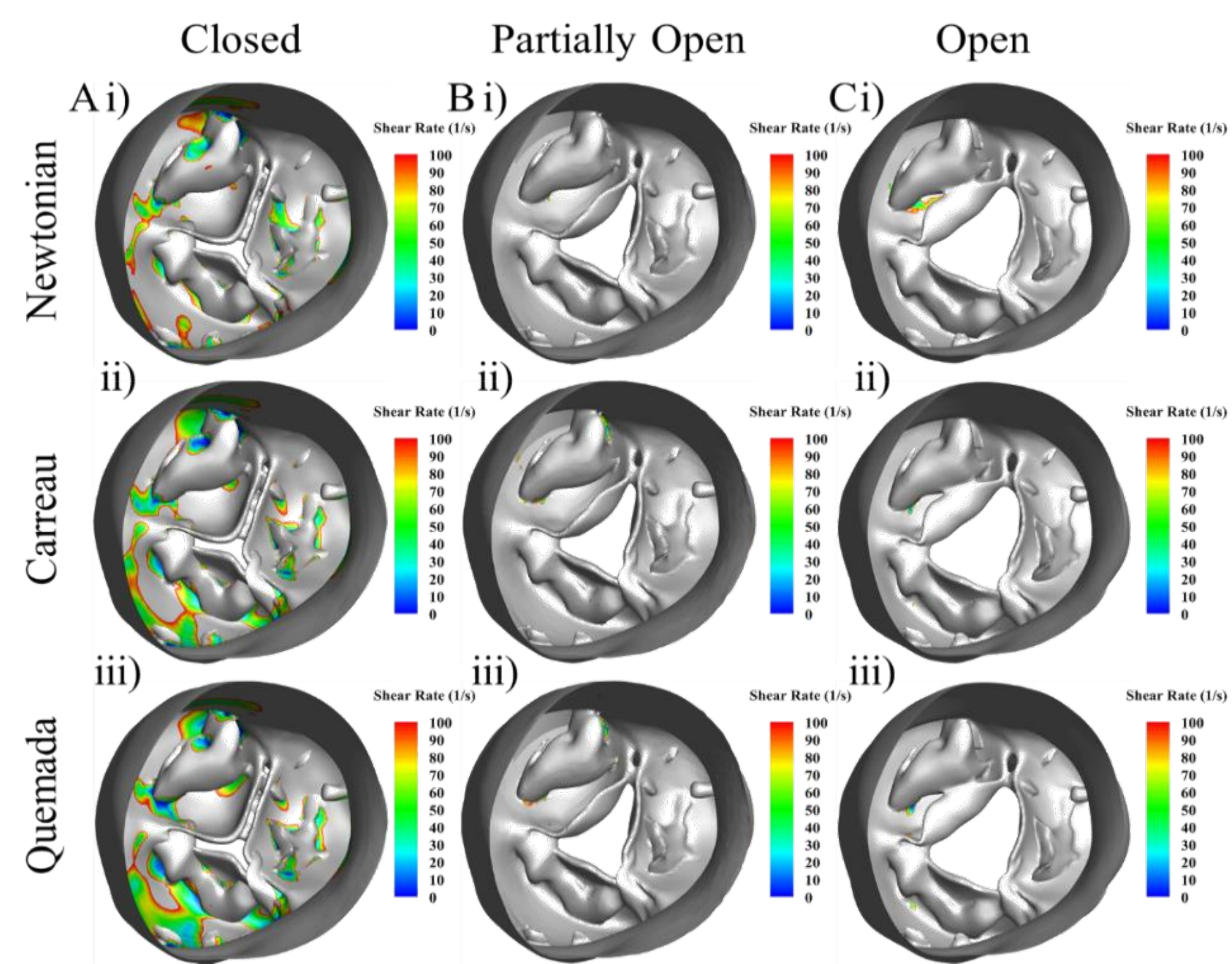 Figure 4-2: Fibrosa-side shear rates